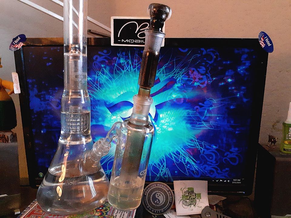 Mobius Meso Matrix Glass Carbon Adapter pic 1 week old water.jpg